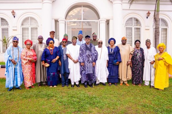 Abiodun with Awujale king makers