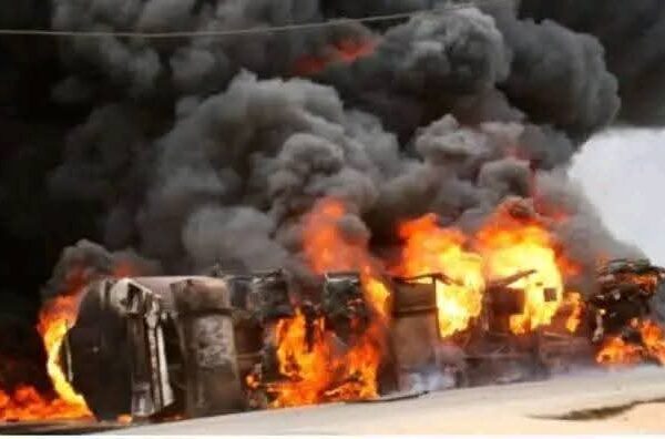 Blast on Highway
