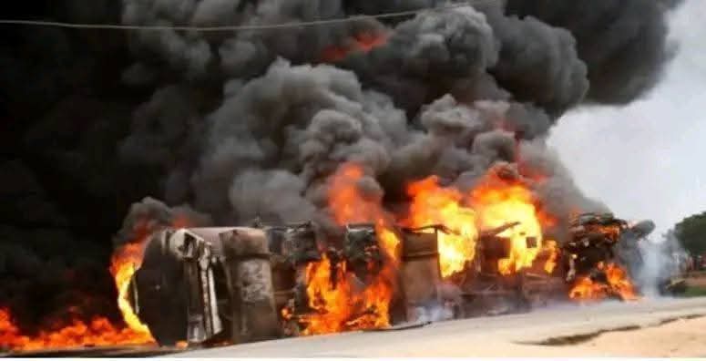 Blast on Highway